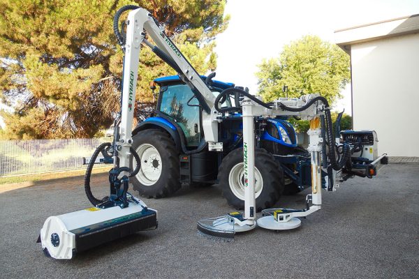 Hymach Brush Cutter and Lawn Mower with Automatic Vertical Obstacle Avoidance System