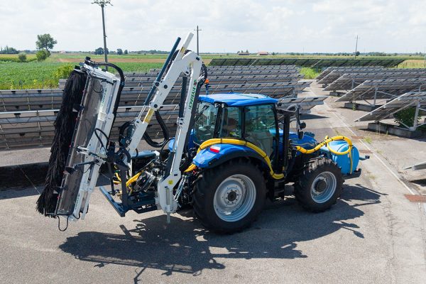 Pulitrice SolarClean per pannelli fotovoltaici e solari hymach 4