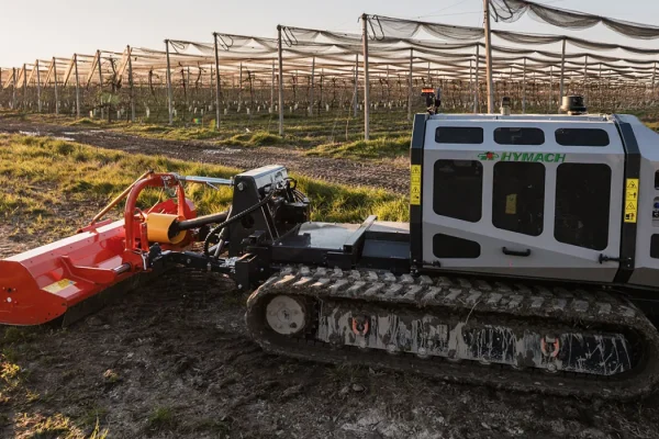 Hymach HERBHY X 75 Radio-Controlled Self-Propelled Tool-Carrying Robot