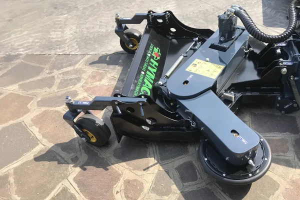 Double-blade mower deck for the Herbhy Hymach 1920